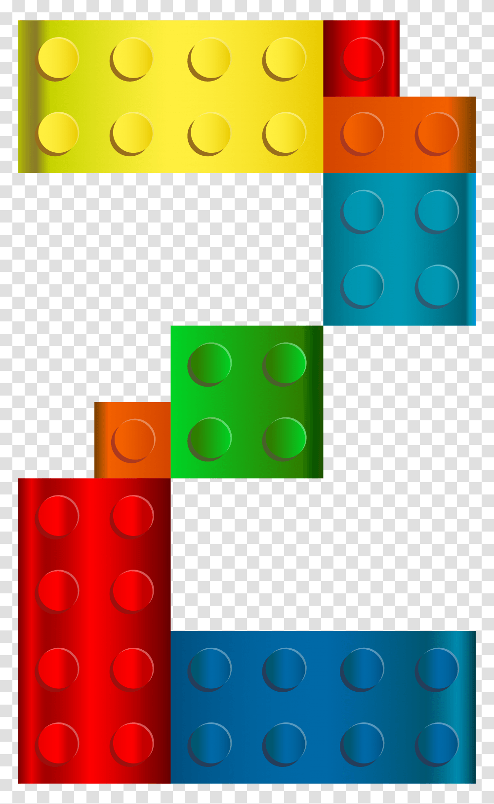 Square Clipart Lego, Number, Word Transparent Png