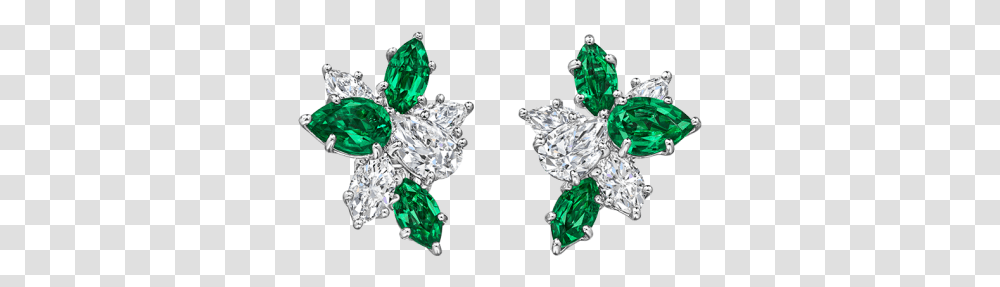 Square Emerald Double Halo Earrings, Jewelry, Accessories, Accessory, Gemstone Transparent Png