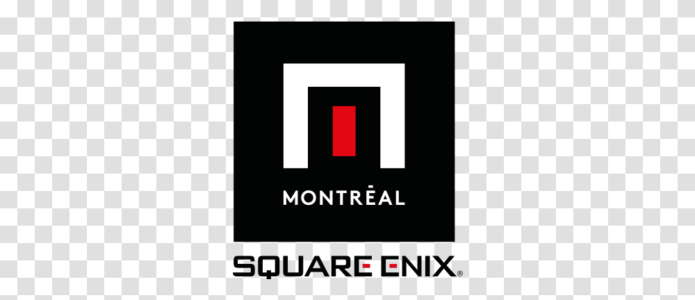 Square Enix Montral Square Enix Montreal Logo, Trademark, Word, First Aid Transparent Png