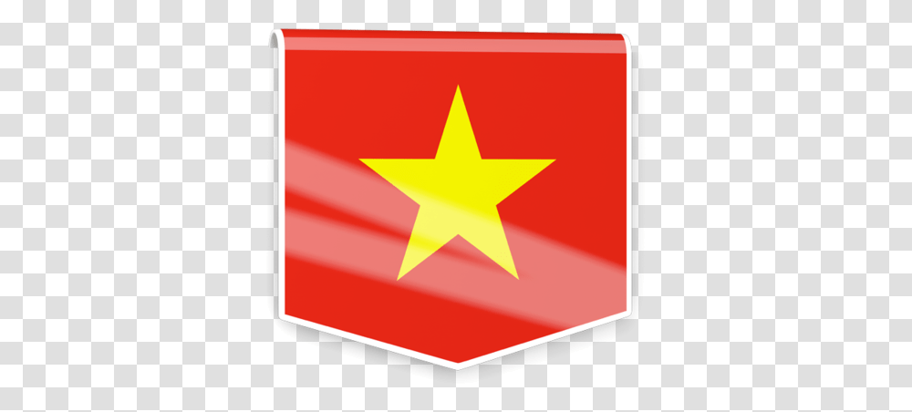Square Flag Label Vietnam Square Flag Label, Star Symbol Transparent Png