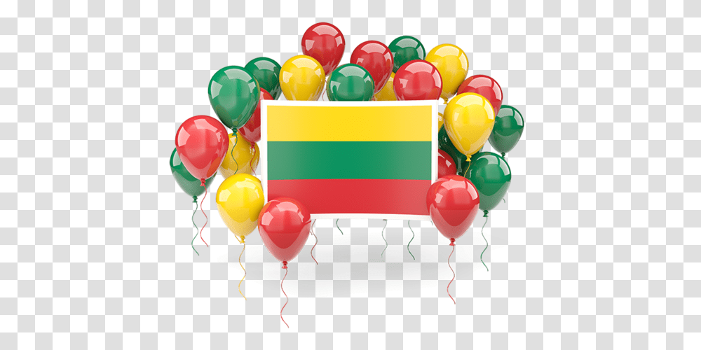 Square Flag With Balloons Indian Flag Balloons Transparent Png