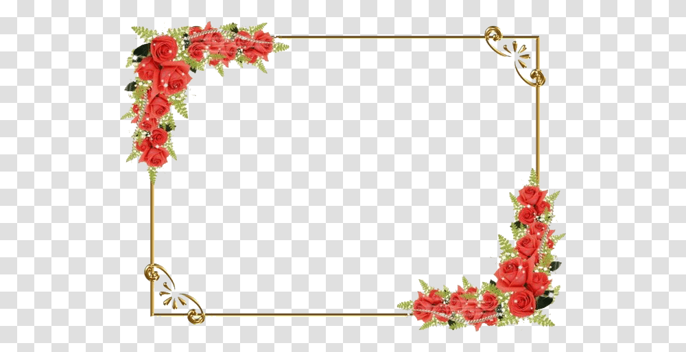 Square Flower Frame Clipart Flower Border Design, Plant, Leaf, Blossom, Floral Design Transparent Png