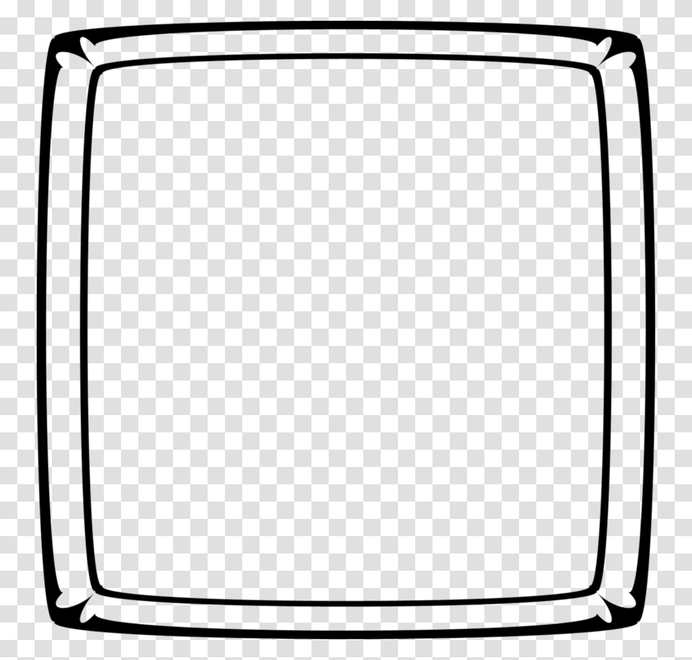 Square Frame, Monitor, Screen, Electronics, Display Transparent Png
