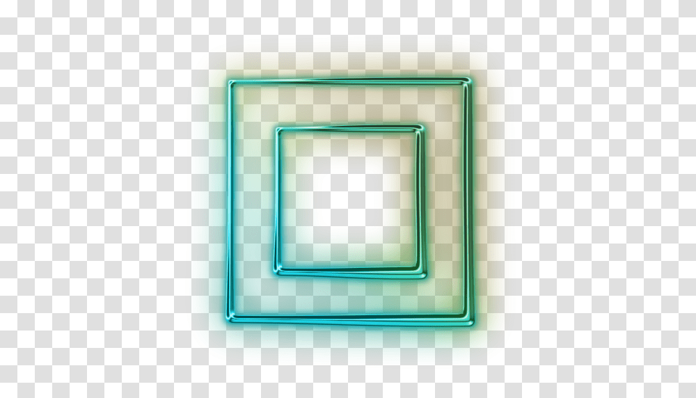 Square Frame Pictures, Green, Mailbox, Letterbox, Hole Transparent Png