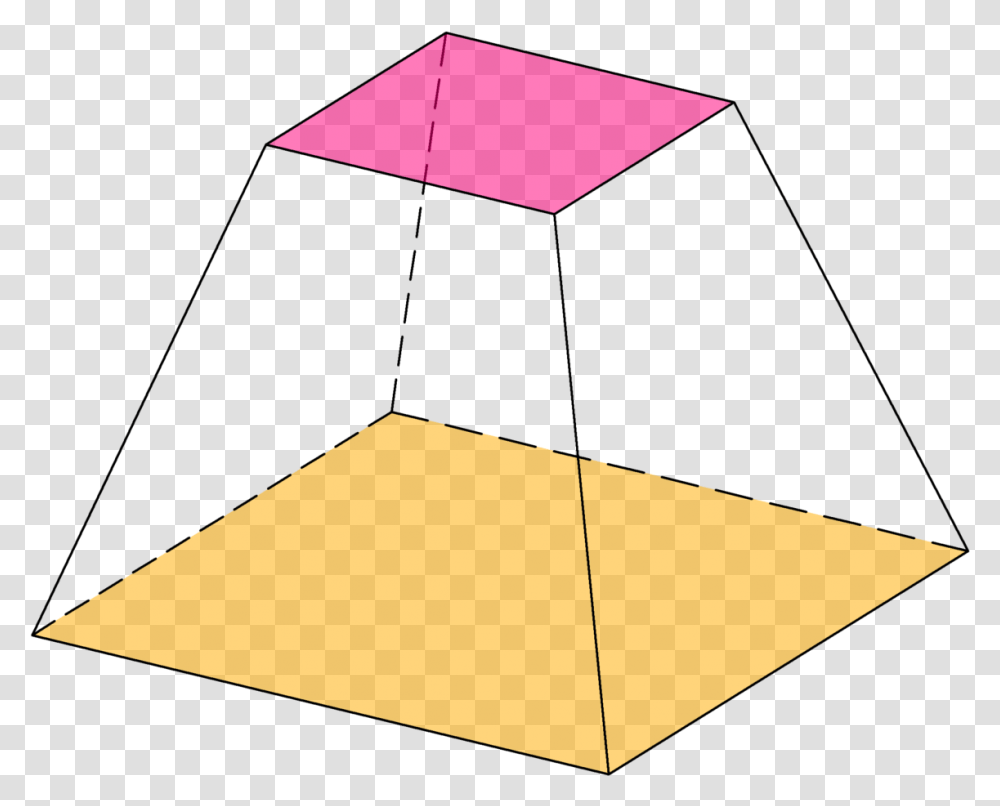 Square Frustum Usechennaya Piramida, Paper, Origami Transparent Png