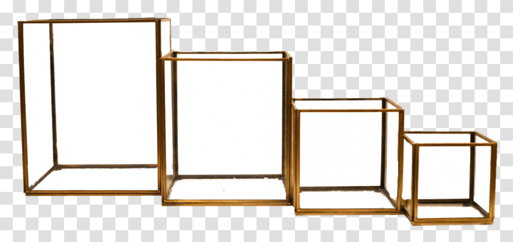 Square Glass Lantern Furniture, Table, Mirror, Reception Transparent Png