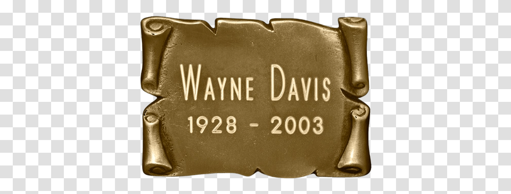Square Gold Nameplate Medallion Solid, Text, Plaque, Birthday Cake, Dessert Transparent Png