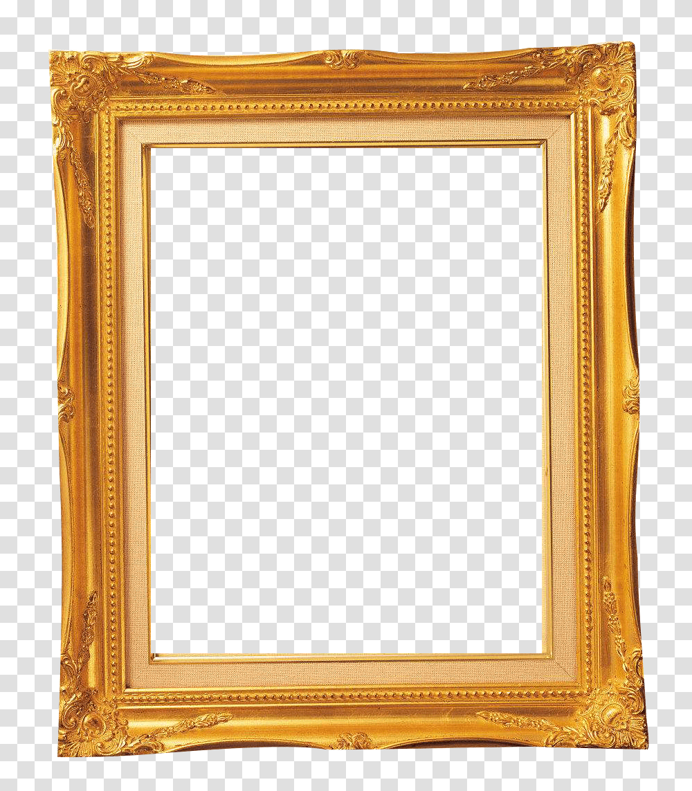 Square Golden Light Download Hd Fancy Picture Frame, Mirror, Rug, Painting, Art Transparent Png