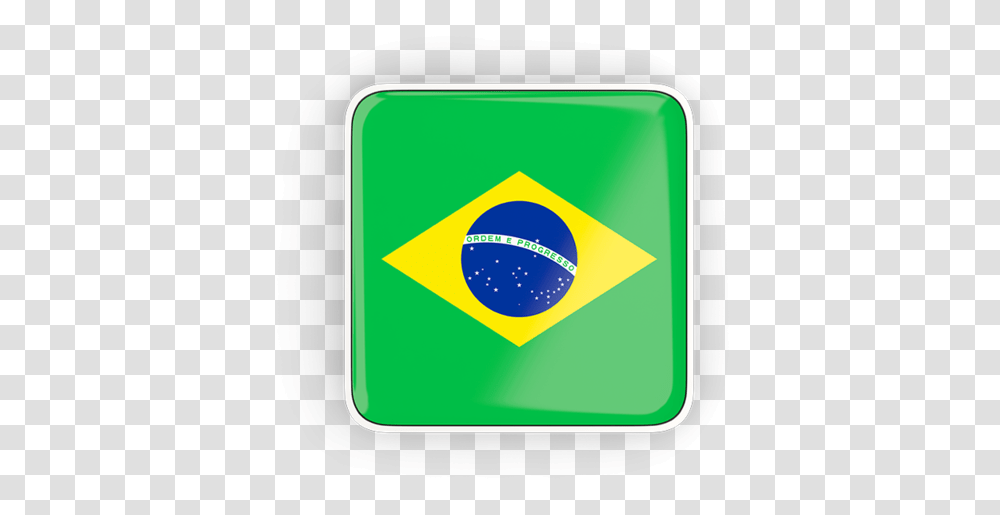 Square Icon With Frame Brazil Flag, First Aid, Logo, Trademark Transparent Png