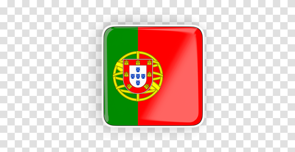 Square Icon With Frame Portugal Flag Square, First Aid, Logo, Trademark Transparent Png