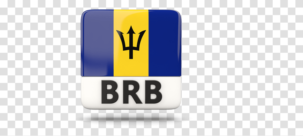 Square Icon With Iso Code Barbados Flag, First Aid, Weapon Transparent Png