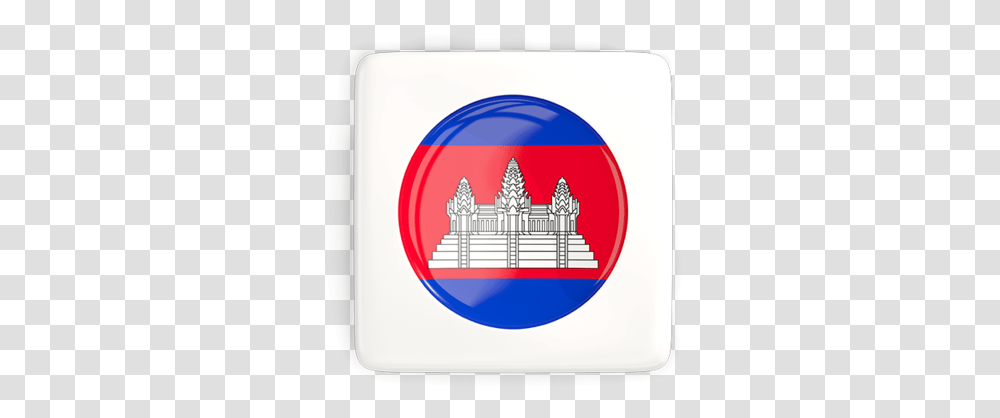 Square Icon With Round Flag Cruise Ship, Label, Logo Transparent Png