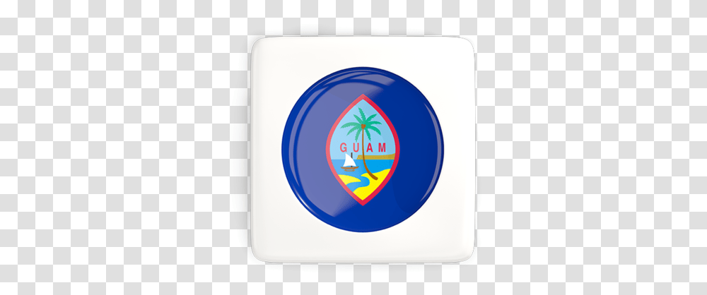 Square Icon With Round Flag Emblem, Mousepad, Mat, Security Transparent Png