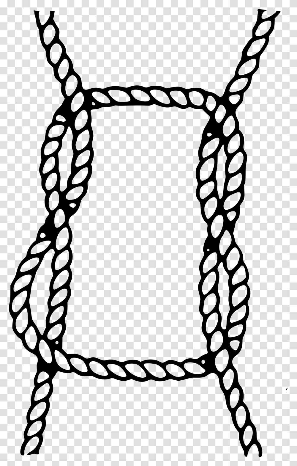 Square Knot Tie A Knot Clipart Background, Gray, World Of Warcraft Transparent Png