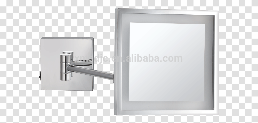 Square Led Bathroom Mirrors Decor Wall Mounted Makeup Mirror, Gate, Sink Faucet, Turnstile Transparent Png