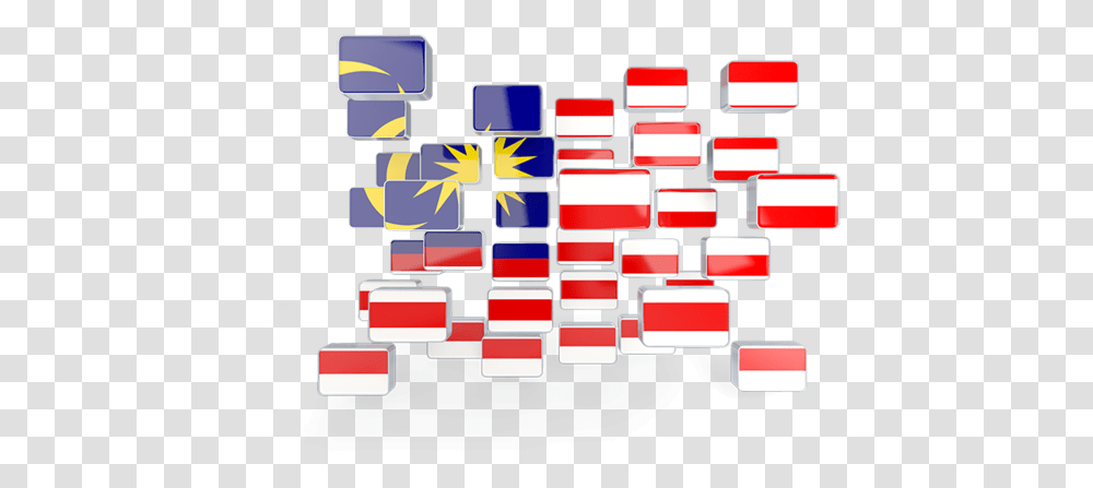 Square Mosaic Background Grunge Flag Malaysia, Modern Art Transparent Png