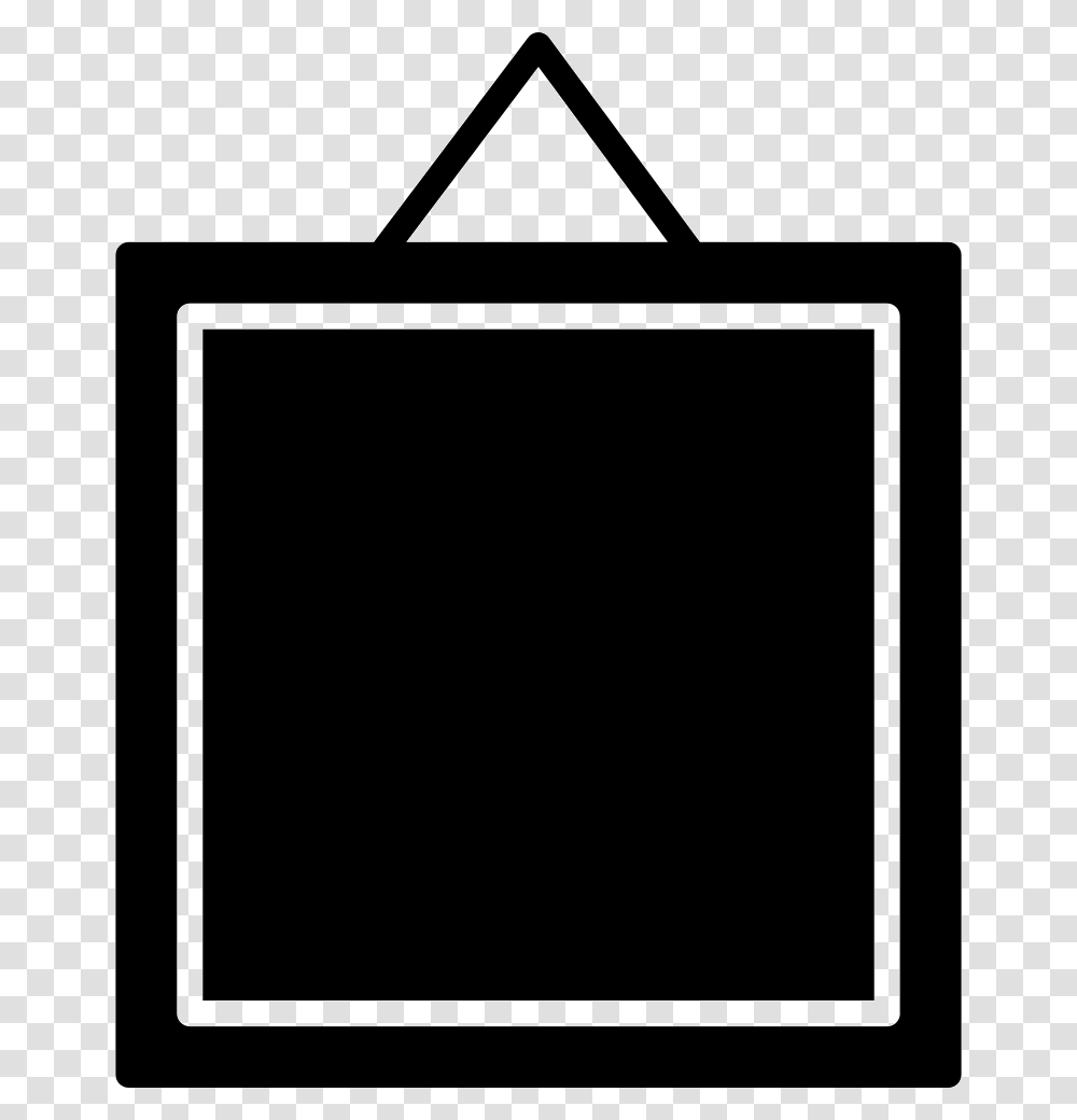 Square Museum Art Frame Icon Free Download, Monitor, Screen, Electronics, LCD Screen Transparent Png