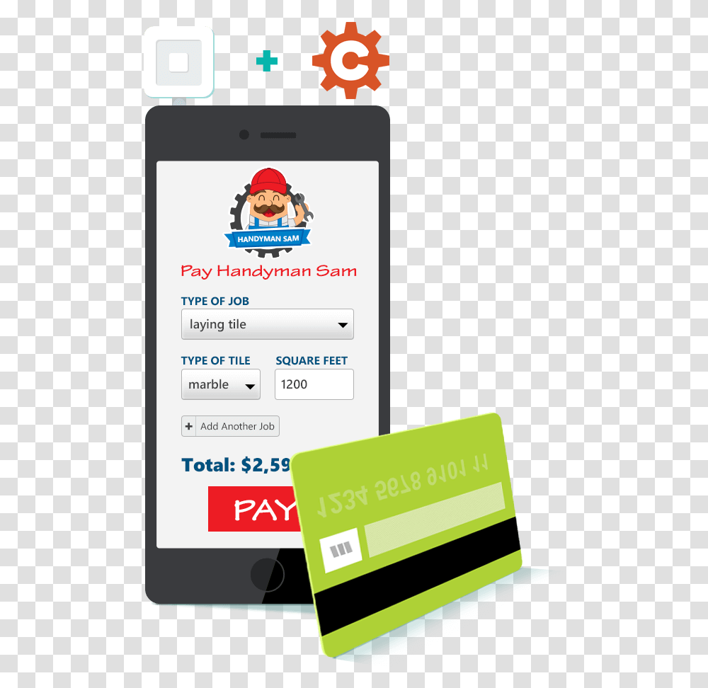 Square Payments Smartphone, Text, Electronics, Person, Human Transparent Png