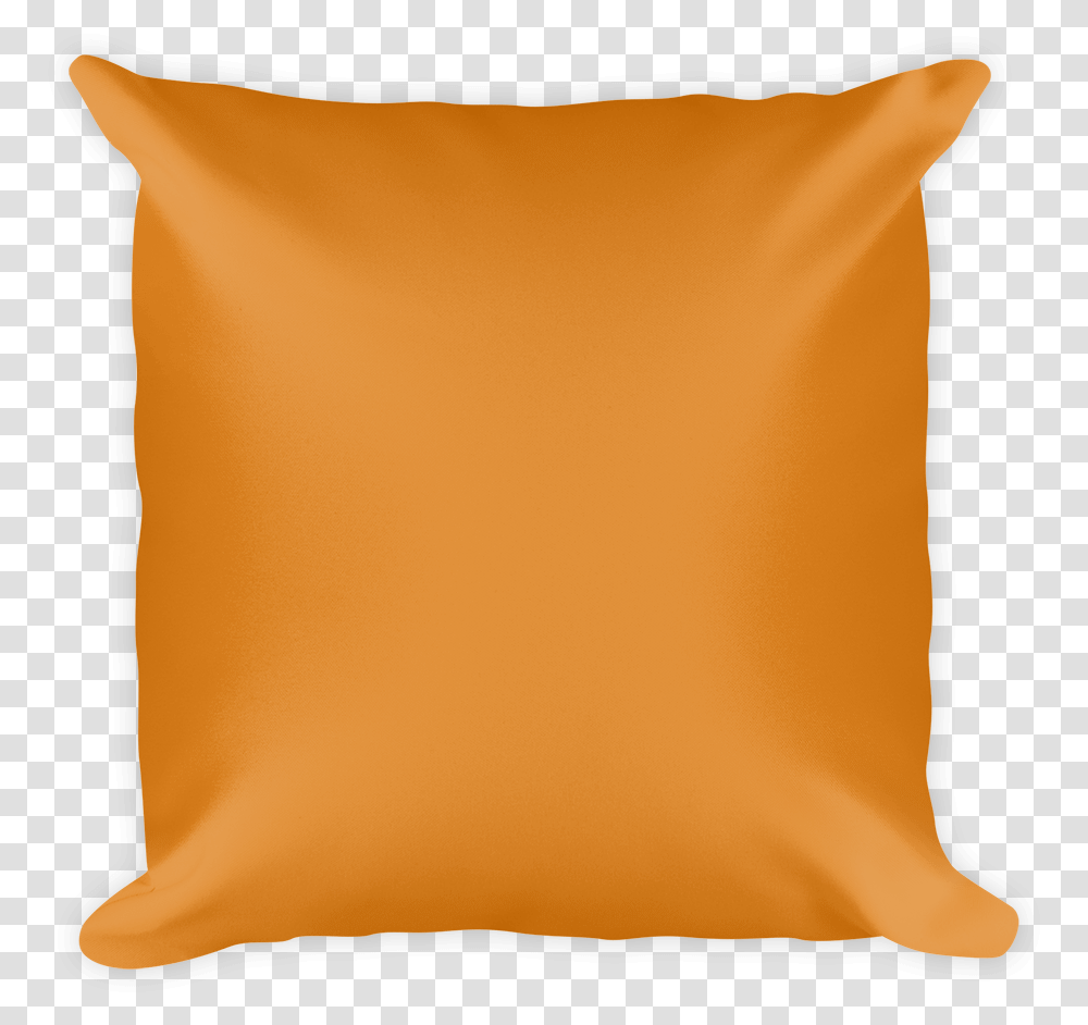 Square Pillow Sky Blue, Cushion, Scroll Transparent Png