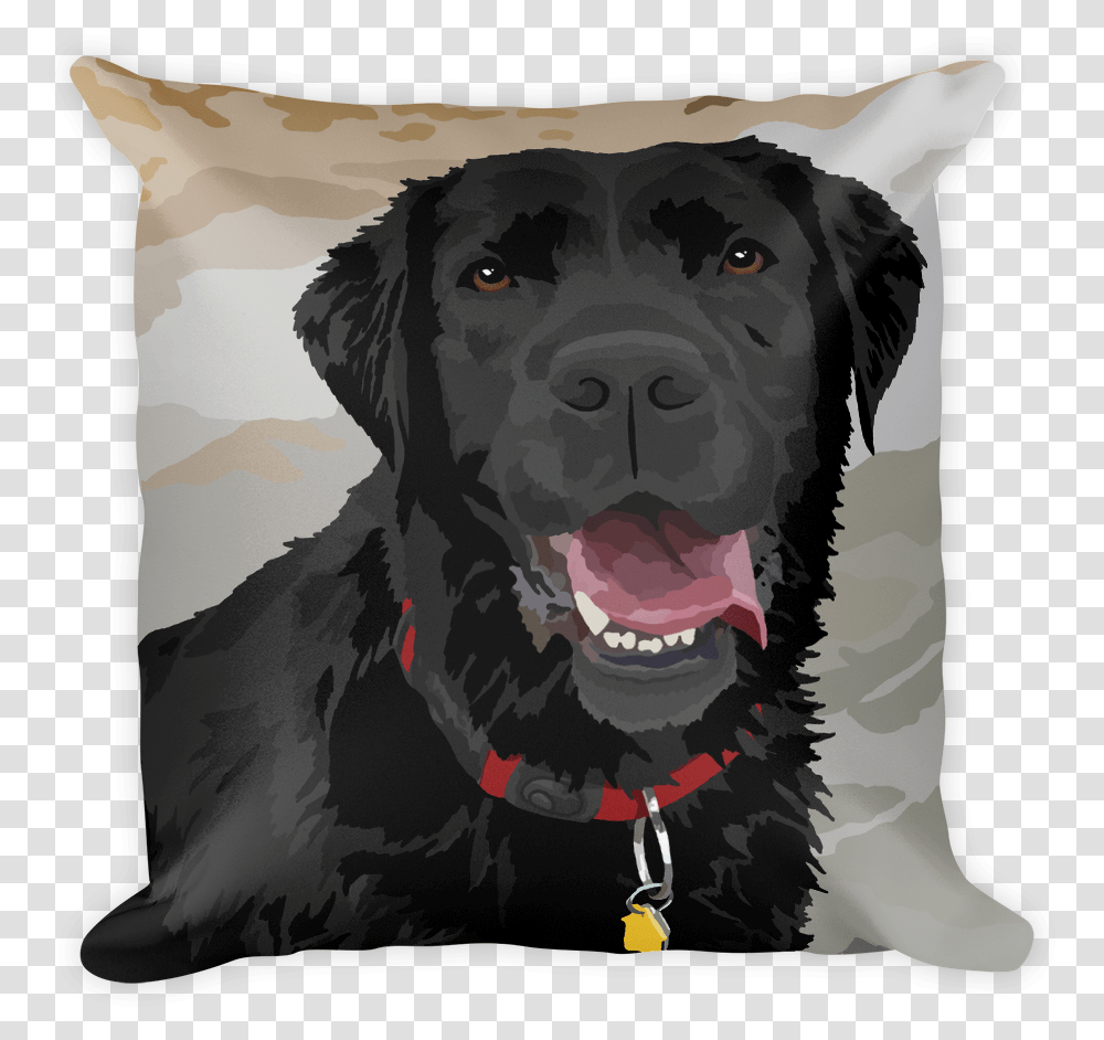 Square PillowClass Lazyload Lazyload Fade In Cloudzoom Labrador Retriever, Cushion, Canine, Mammal, Animal Transparent Png