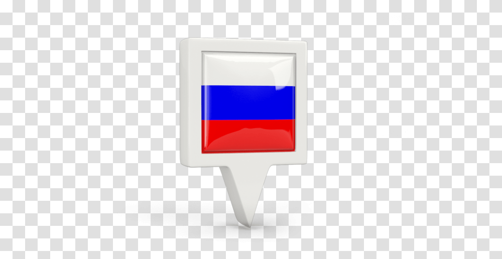 Square Pin Icon Flag Pin Icon Russia, Electrical Device, Mailbox, Letterbox, Switch Transparent Png