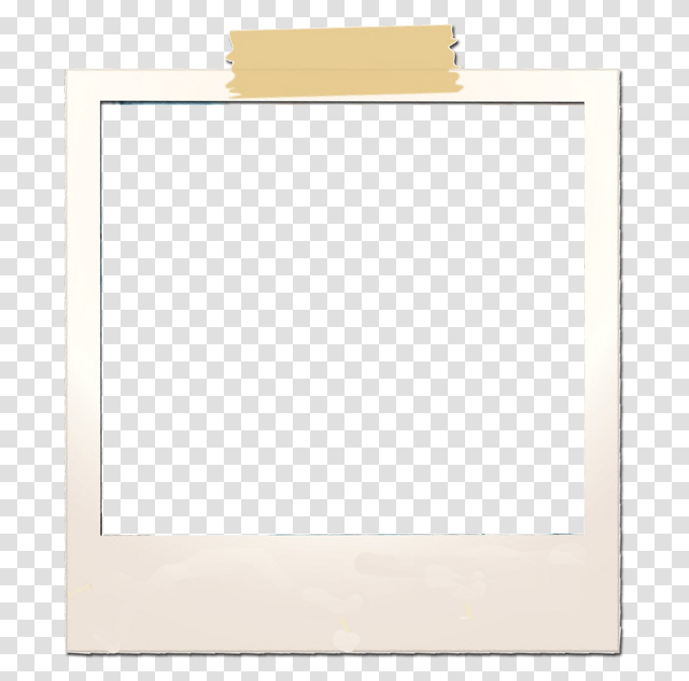 Square Polaroid Frame Paper, Rug, Blackboard, Screen Transparent Png
