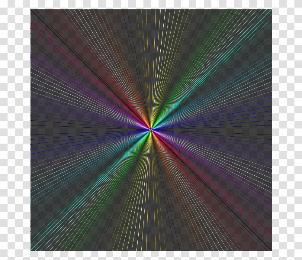 Square Rainbow Fractal Art, Light, Laser, Pattern, Bridge Transparent Png
