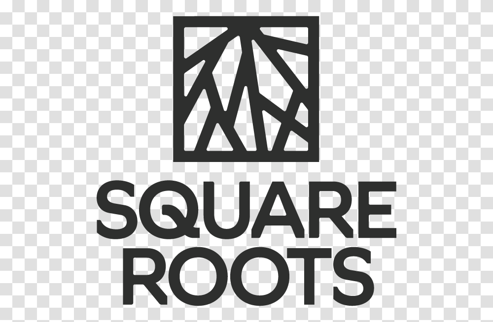 Square Roots Farm Logo, Sign, Trademark, Label Transparent Png