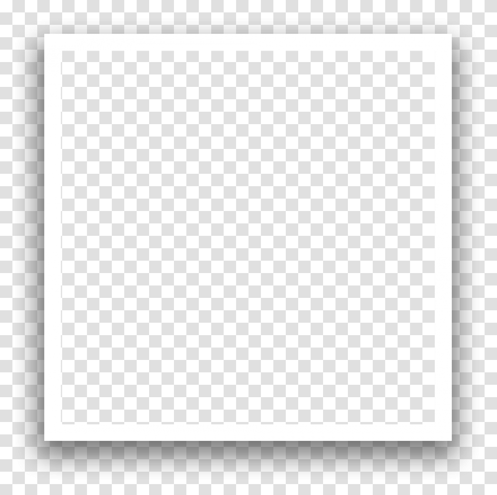 Square Shadow Border White Vector Lines Edit Square With Shadow, Screen, Electronics, Monitor Transparent Png