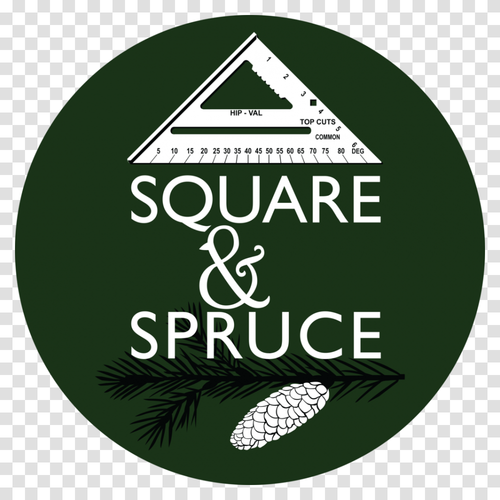 Square Spruce Logo Round Springfield School Portsmouth, Label, Plant, Word Transparent Png