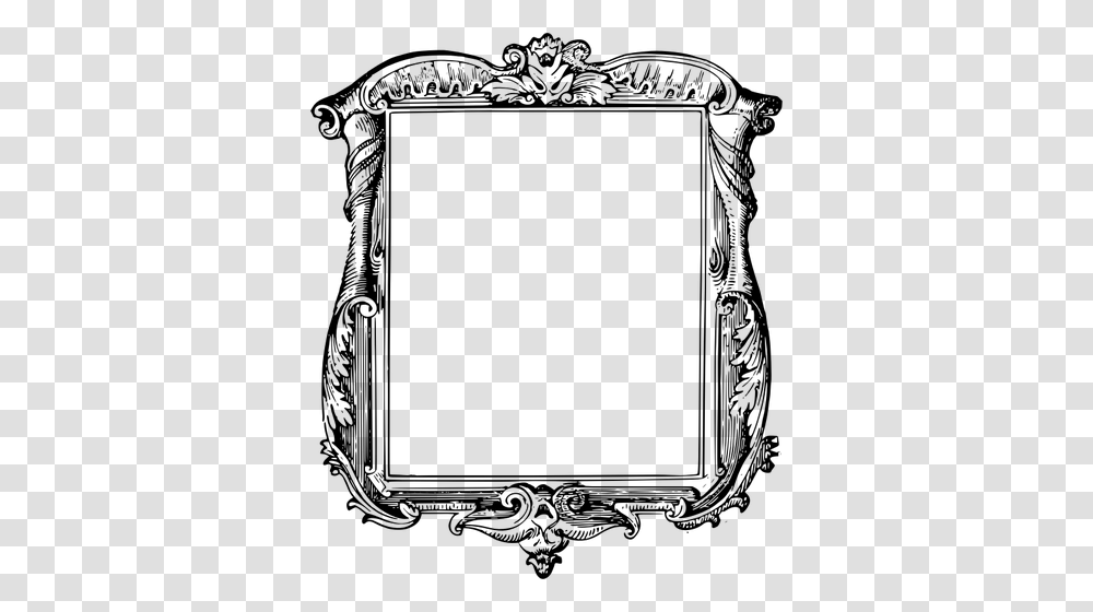 Square Vintage Frame, Gray, World Of Warcraft Transparent Png