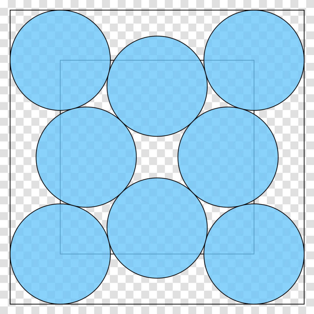 Square With 8 Circles, Sphere, Cylinder Transparent Png