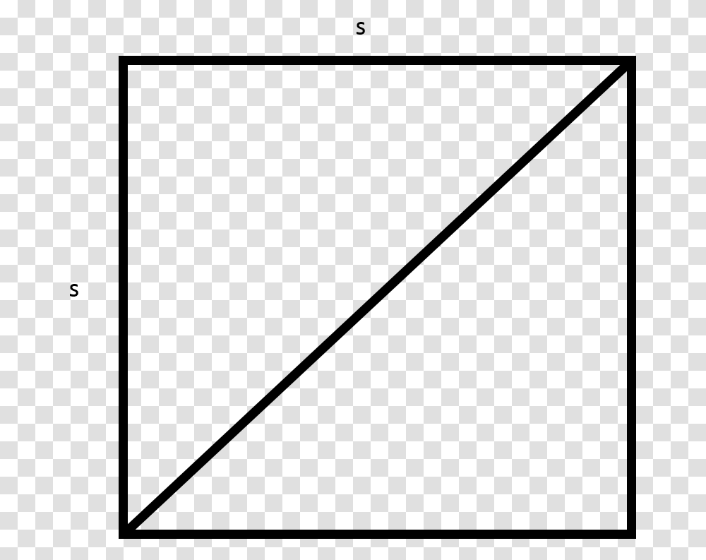 Square With Diagonal Line, Gray, World Of Warcraft Transparent Png