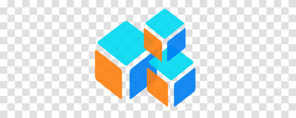 Squares Person, Rubix Cube Transparent Png