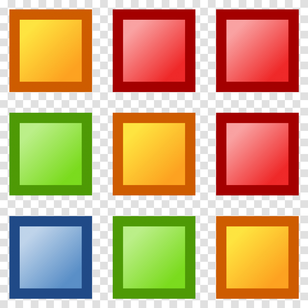 Squares Clipart Colored Clip Art Squares, Word, Alphabet, Interior Design Transparent Png