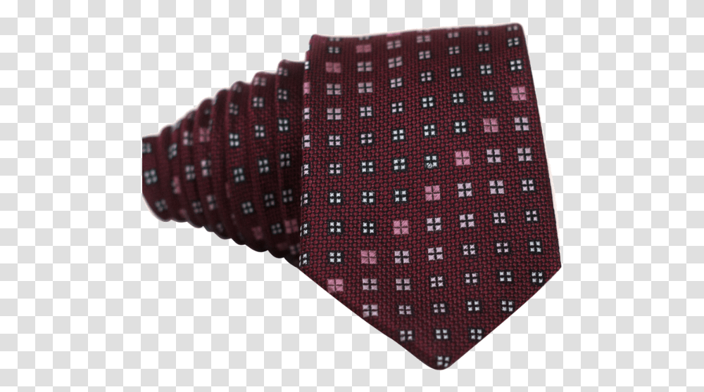 Squares On Red Necktie Polka Dot, Accessories, Accessory, Rug, Cushion Transparent Png