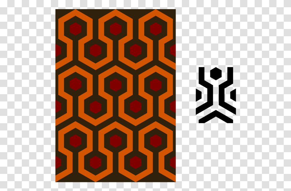 Squaresymmetryarea Overlook Hotel Carpet, Rug, Pattern Transparent Png
