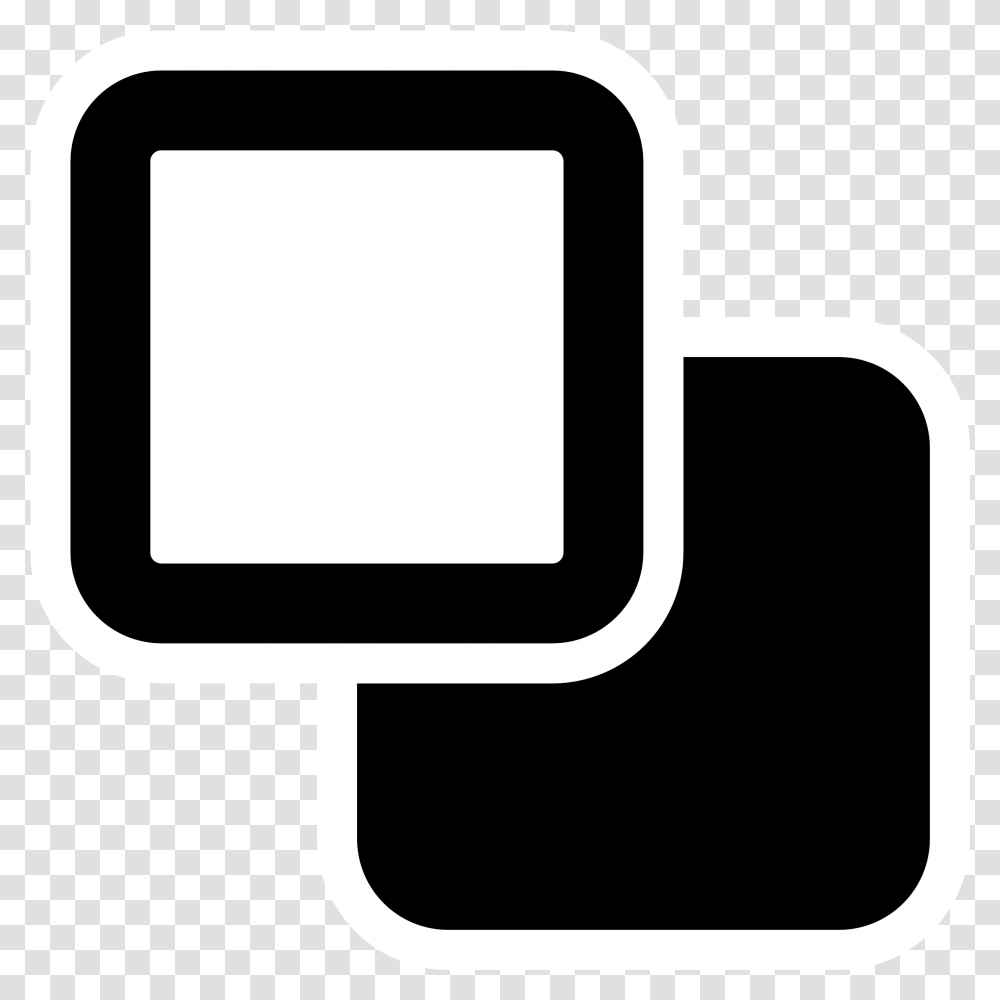 Squaretextsymbol Send Backward Icon, Shovel, Tool, Cushion, Electronics Transparent Png