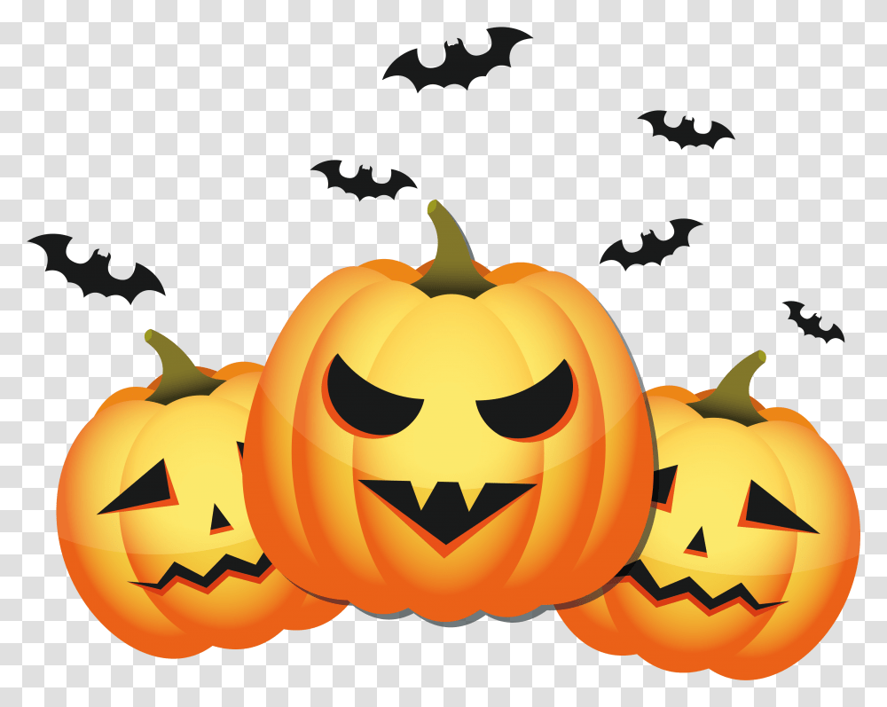 Squash Clipart Calabasa Pumpkin, Halloween Transparent Png