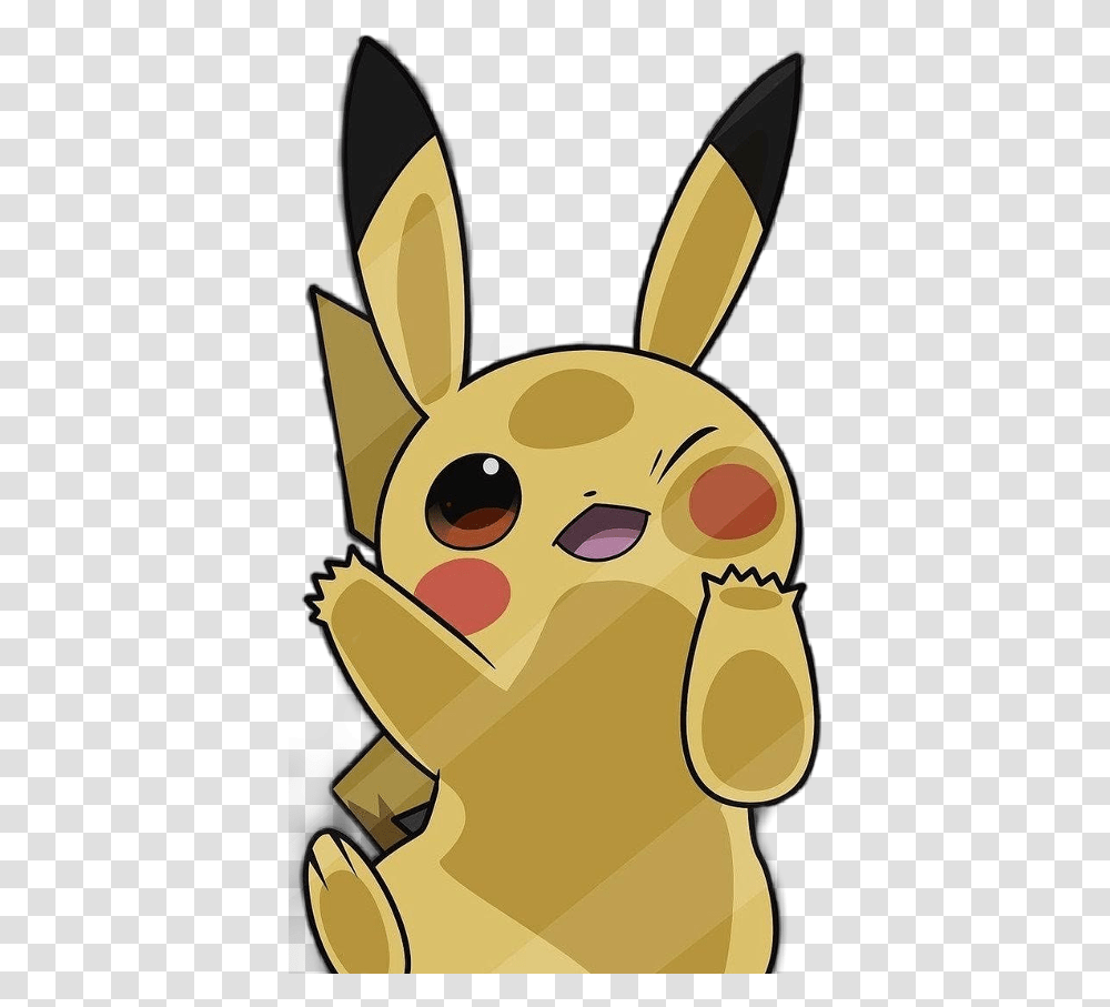 Squashed Pikachu, Mammal, Animal, Rodent, Rabbit Transparent Png