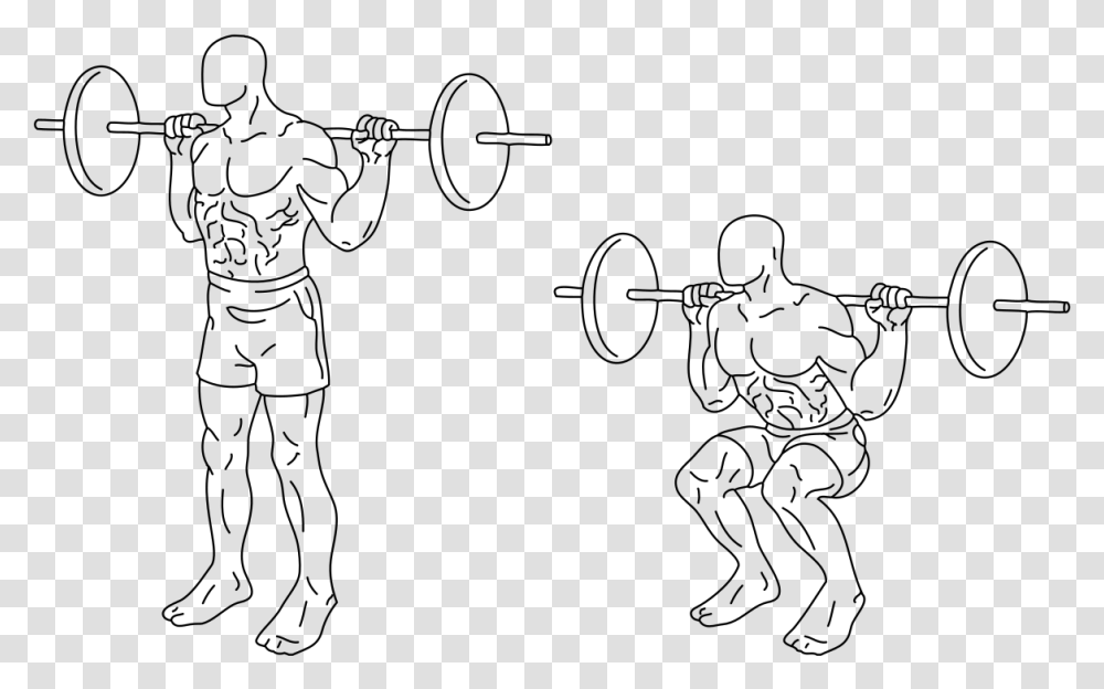 Squats Exercise, Gray, World Of Warcraft Transparent Png