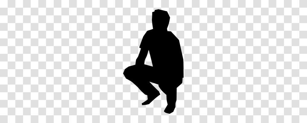Squatting Person, Gray, World Of Warcraft Transparent Png