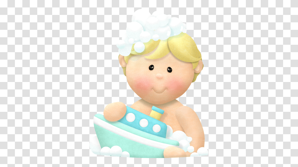 Squeaky Clean Clipart Bath Time Cleaning Clip, Doll, Toy, Birthday Cake, Dessert Transparent Png
