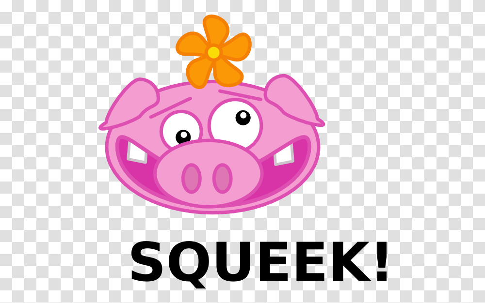 Squeek Clip Art Free Vector, Piggy Bank, Birthday Cake, Dessert, Food Transparent Png