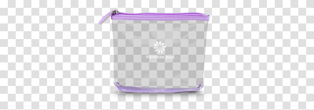Squeeze Pod Tsa Approved Purple Clear Travel Bag Coin Purse, Accessories, Accessory, Handbag Transparent Png