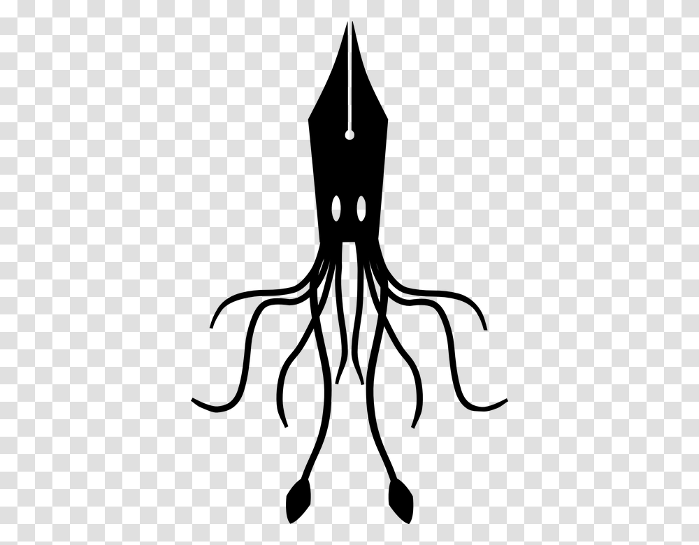 Squid, Animals, Gray, World Of Warcraft Transparent Png