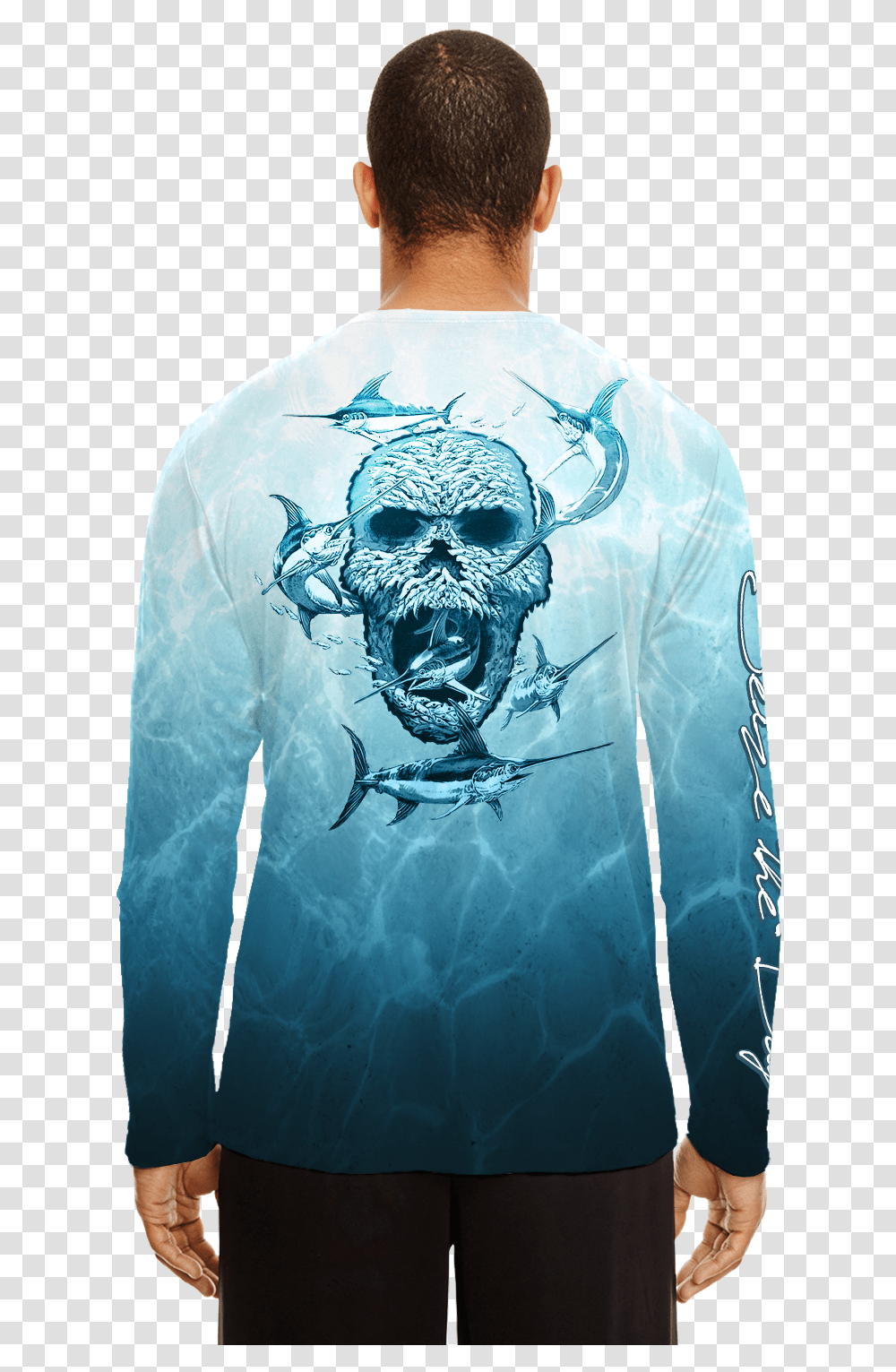 Squid Bait Ball Water Skull, Person, Human, Apparel Transparent Png