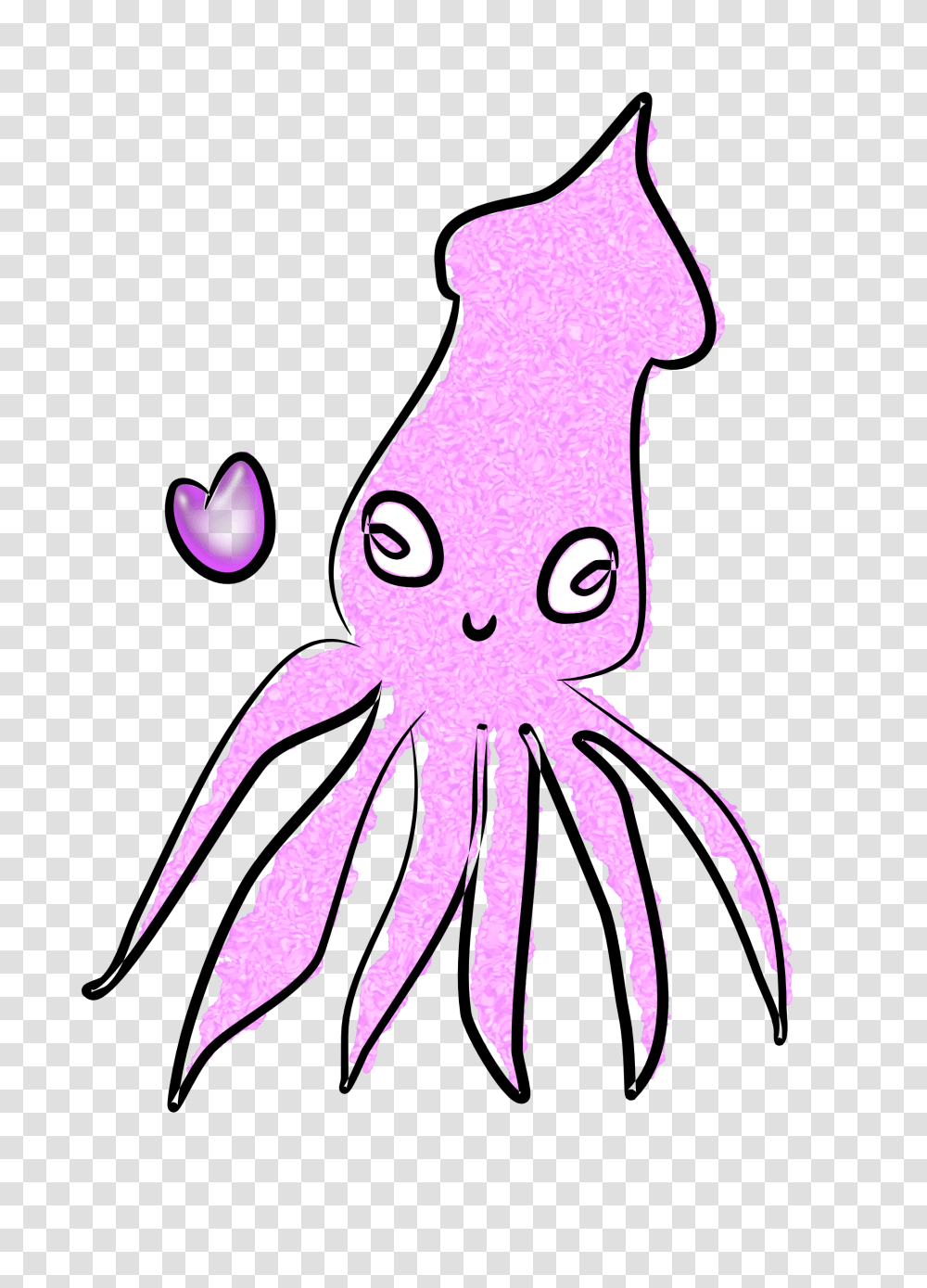 Squid Clip Art, Sea Life, Animal, Invertebrate, Octopus Transparent Png