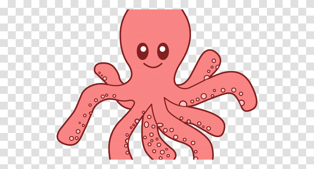 Squid Clipart Easy, Animal, Octopus, Invertebrate, Sea Life Transparent Png