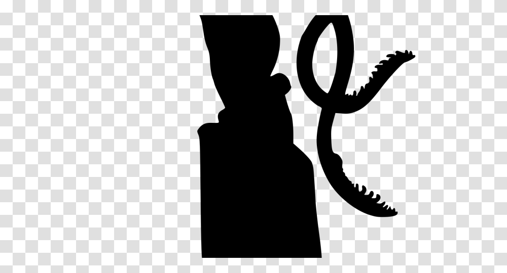 Squid Clipart Silhouette, Gray, World Of Warcraft Transparent Png